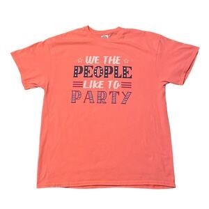 "We the People‎ Like to Party" T-shirt Size XL